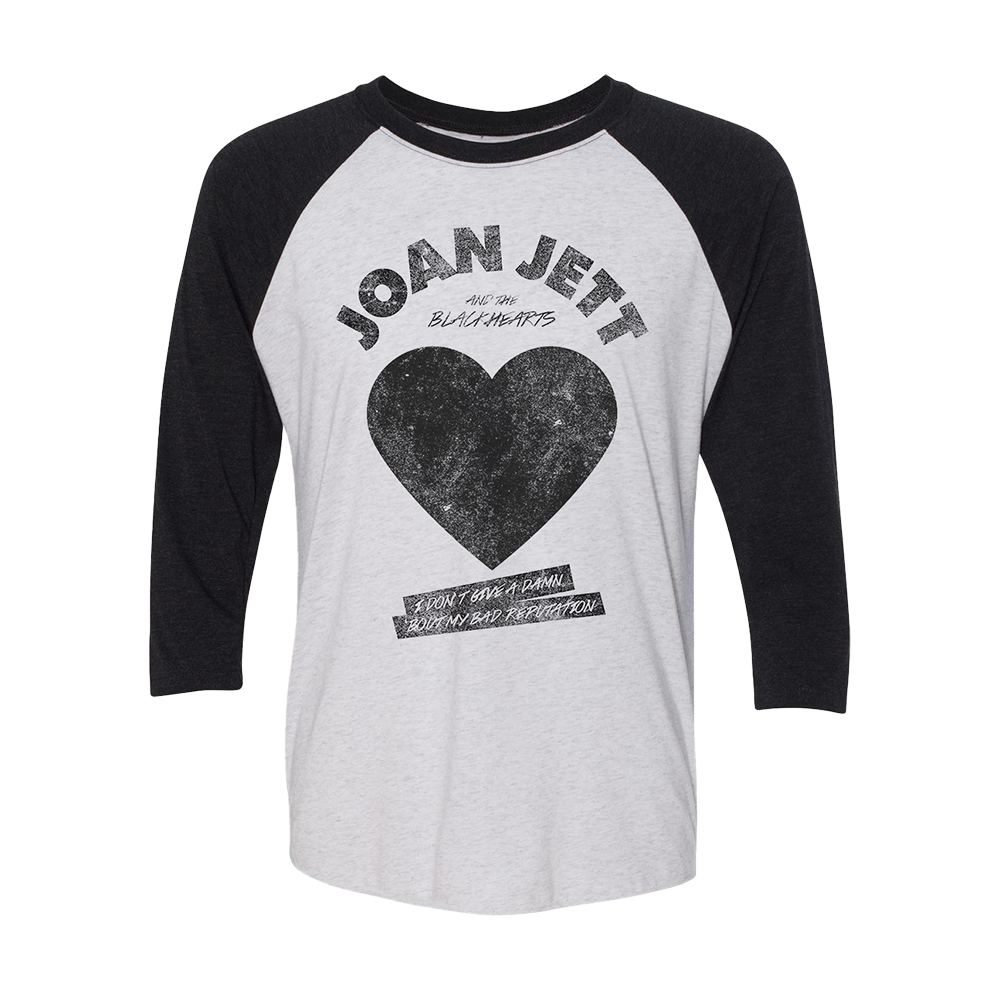 Bad Reputation Heart Logo Raglan T-Shirt