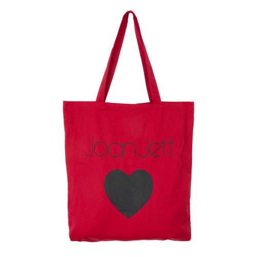 Joan Jett Red Tote Bag