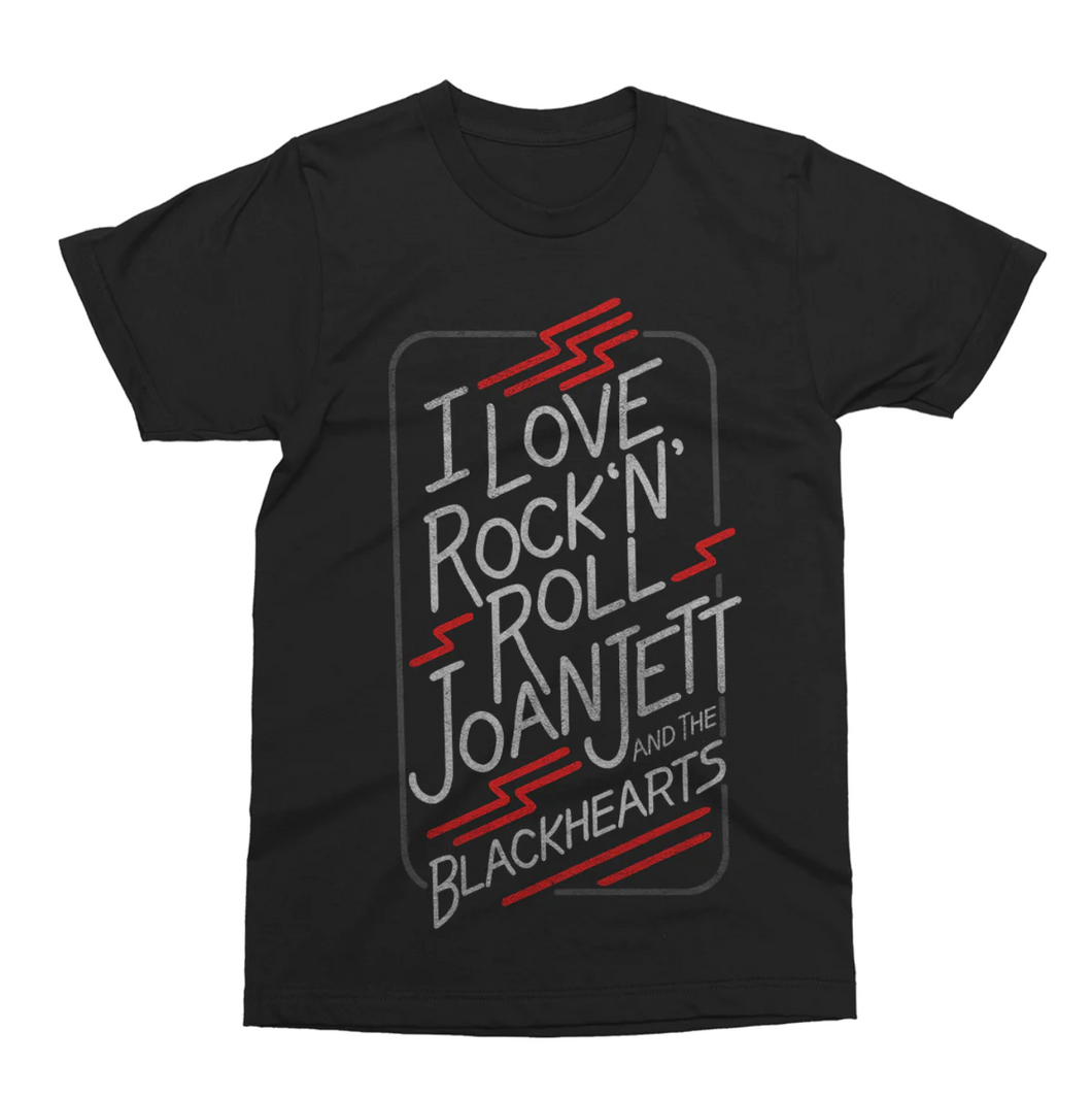 I Love Rock 'N' Roll Black T-Shirt