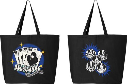 Joan Jett and the Blackhearts 2026 Vegas Canvas Tote Bag