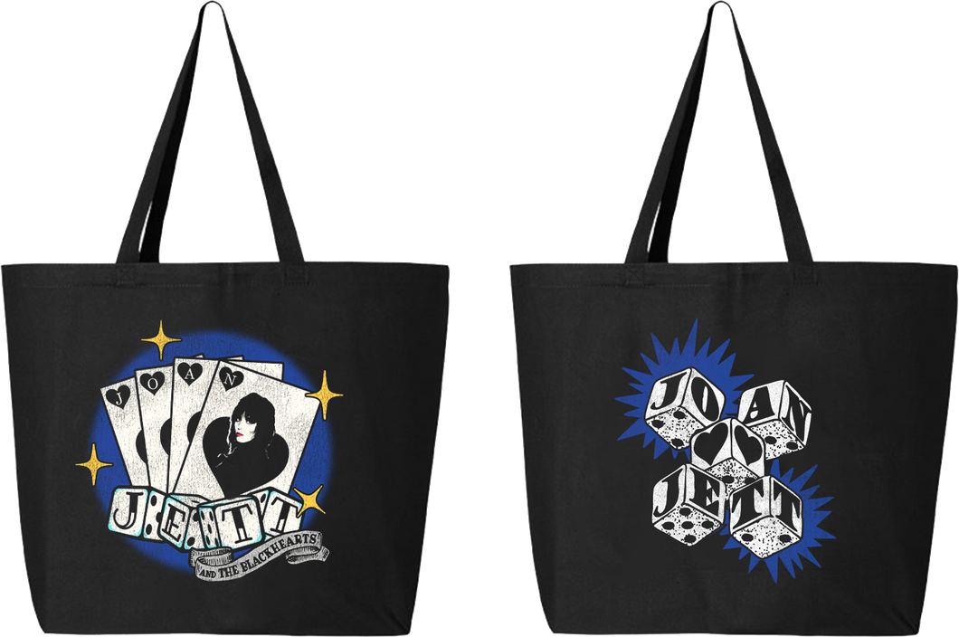 Joan Jett and the Blackhearts 2026 Vegas Canvas Tote Bag