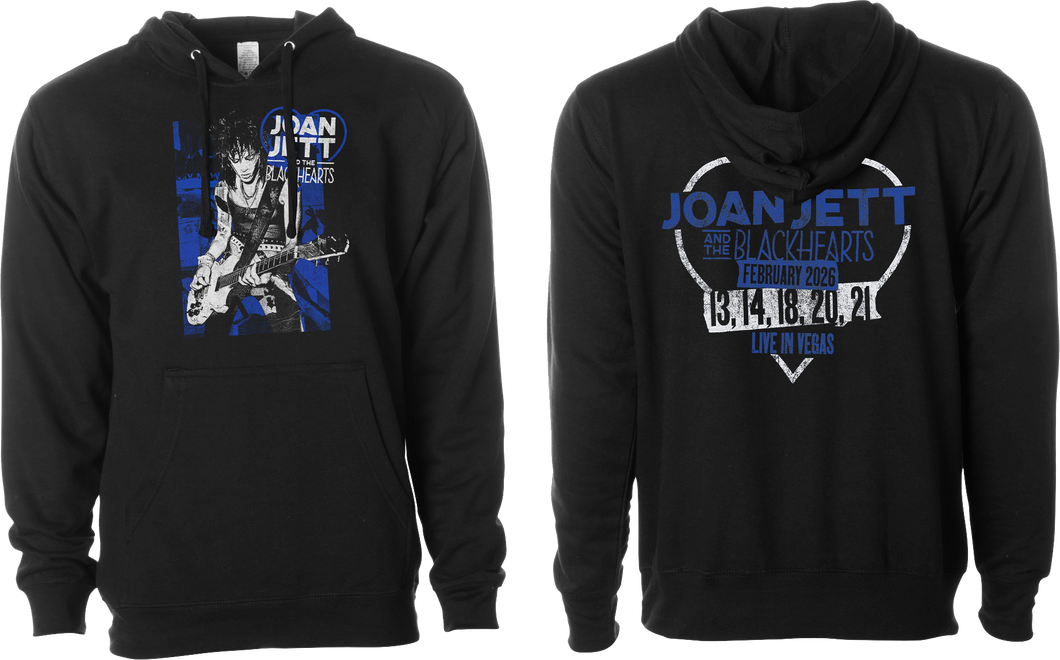 Joan Jett and the Blackhearts 2026 Vegas Pullover Hoodie