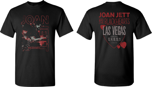 Joan Jett and the Blackhearts 2026 Vegas T-Shirt
