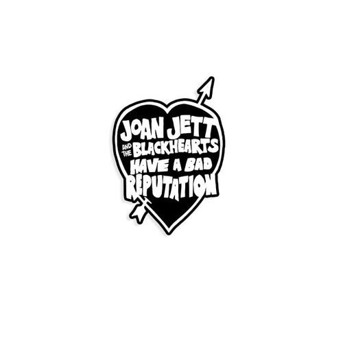 Joan Jett and the Blackhearts Bad Reputation Sticker