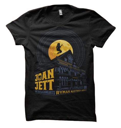 Joan Jett and the Blackhearts Ryman Auditorium T-Shirt
