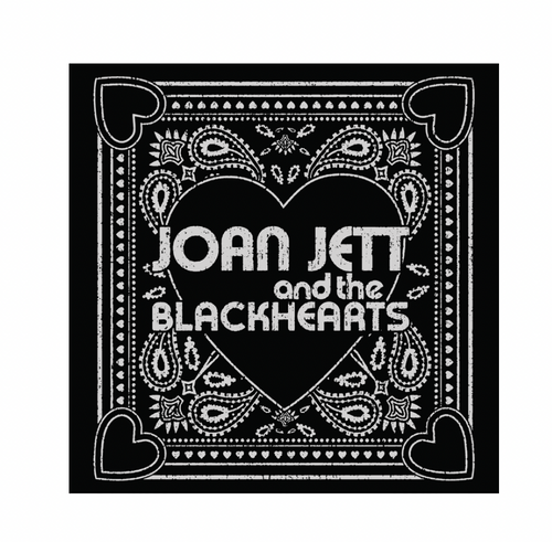 Joan Jett and the Blackhearts Heart Bandana