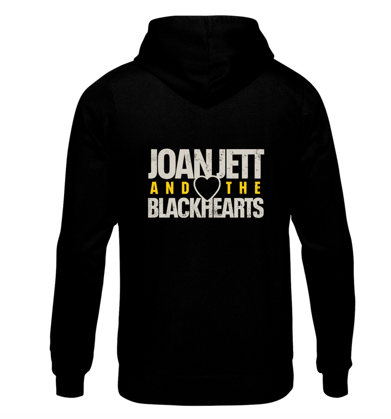 Joan Jett and the Blackhearts Yellow Logo Hoodie – Blackheart Records