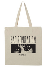 Joan Jett Book with "Bad Reputation" Canvas Tote Bag